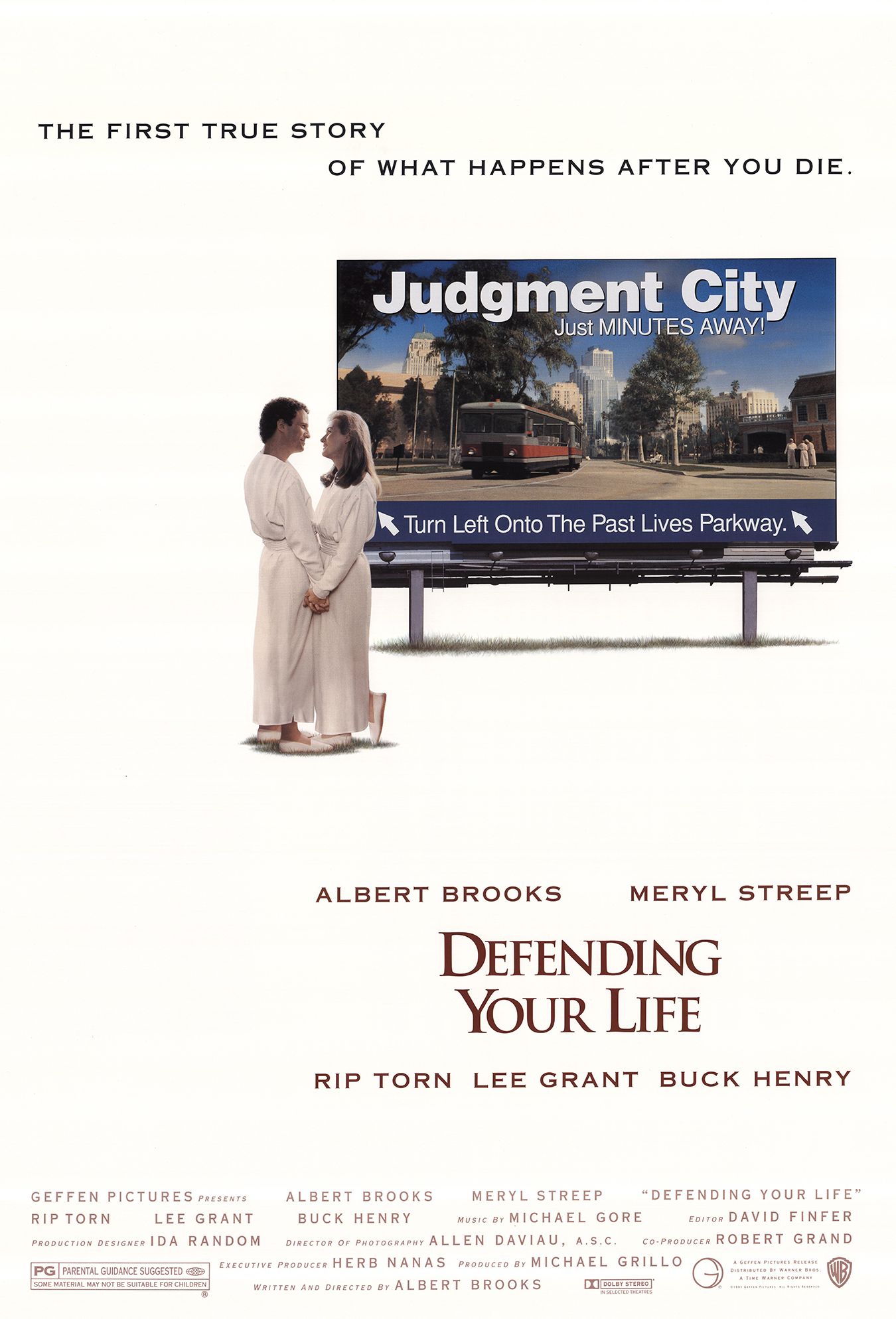 Poster for the film Defending Your Life