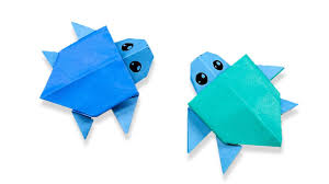 Origami turtles
