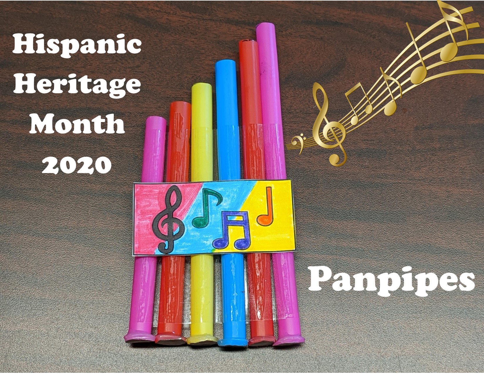 Hispanic Heritage Month Craft: Panpipes
