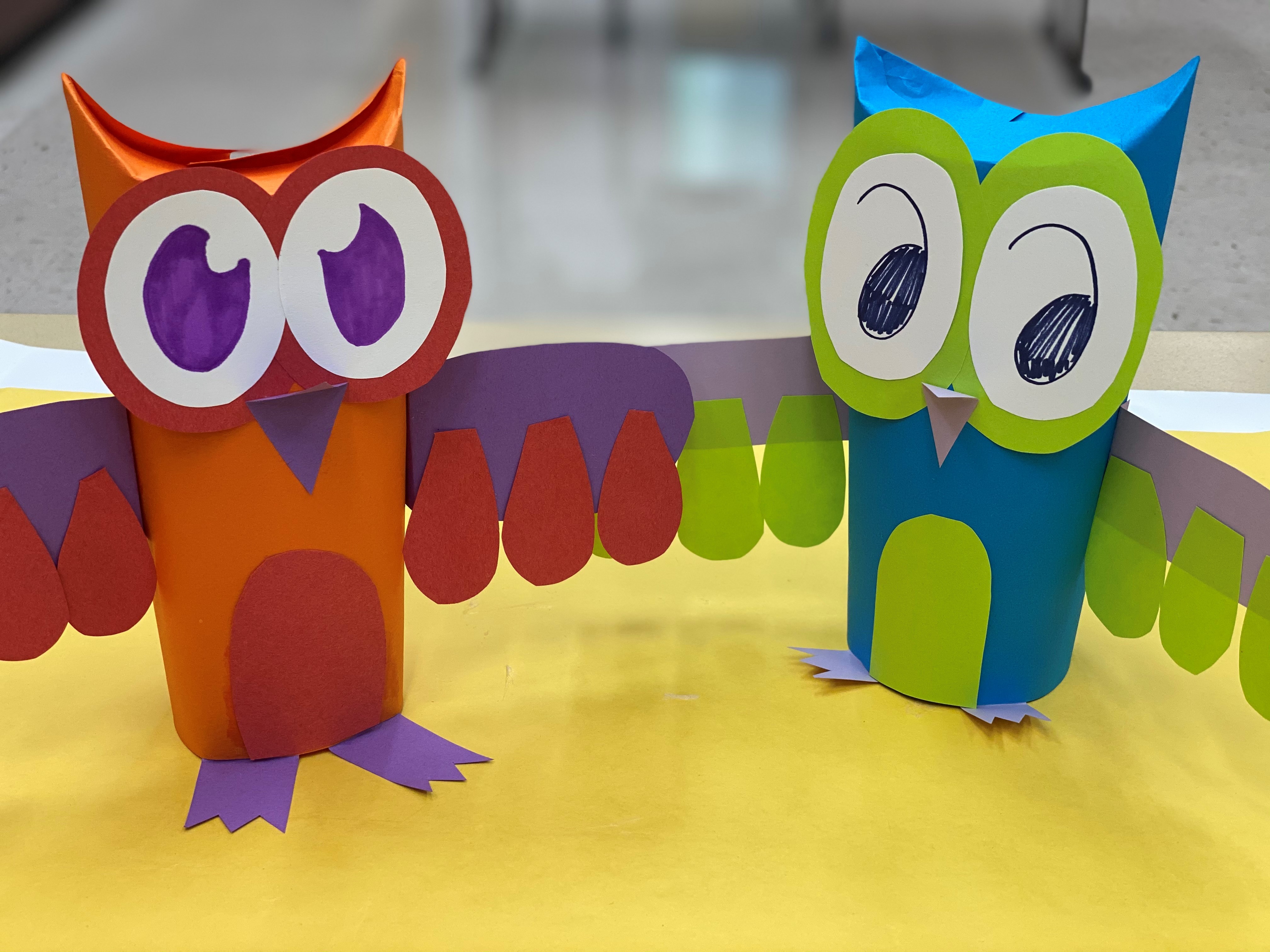 Two Paper Owls