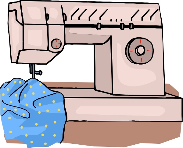 Sewing machine clipart