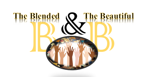 The blended and beautiful book club logo 