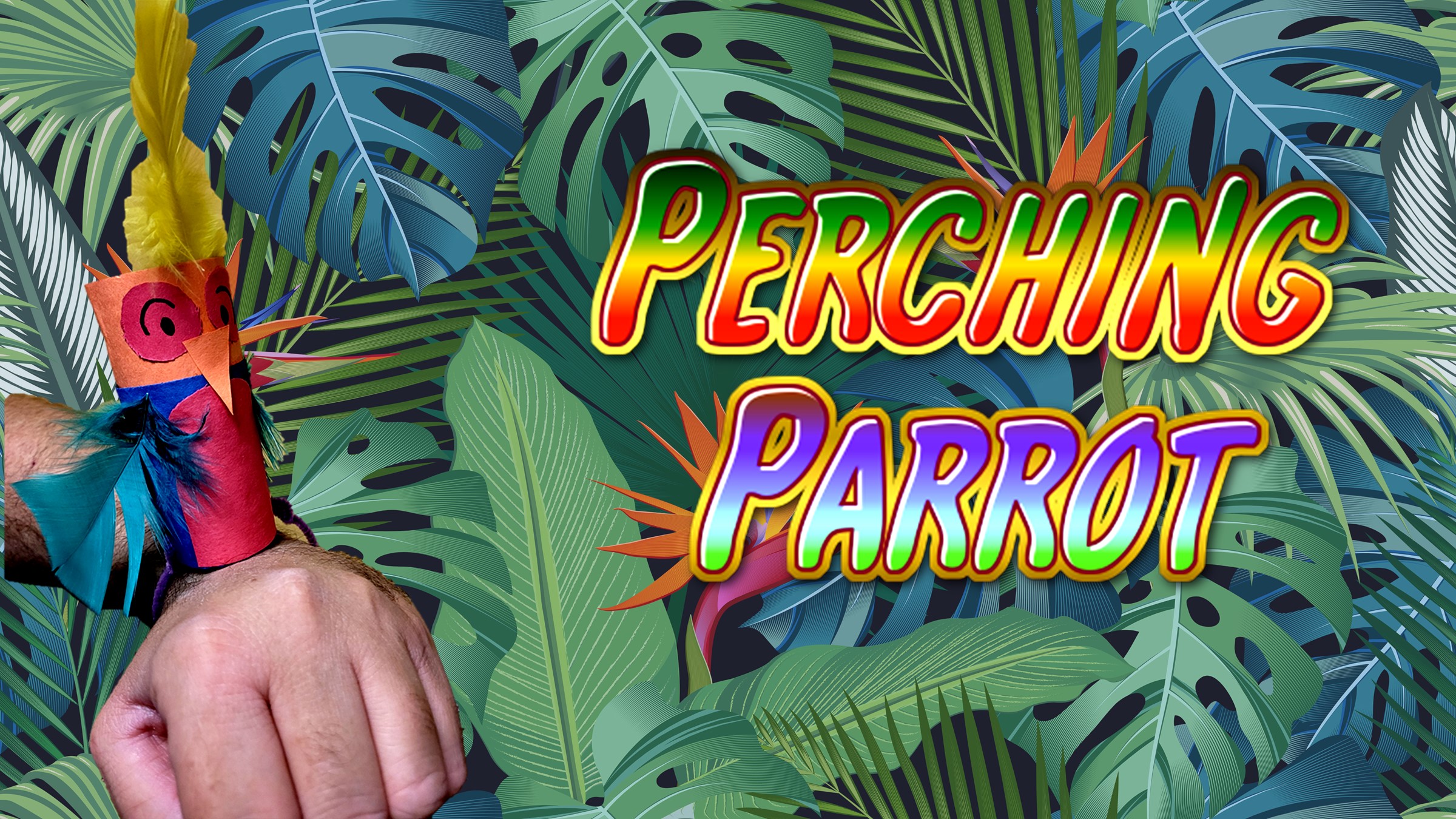 perching parrot