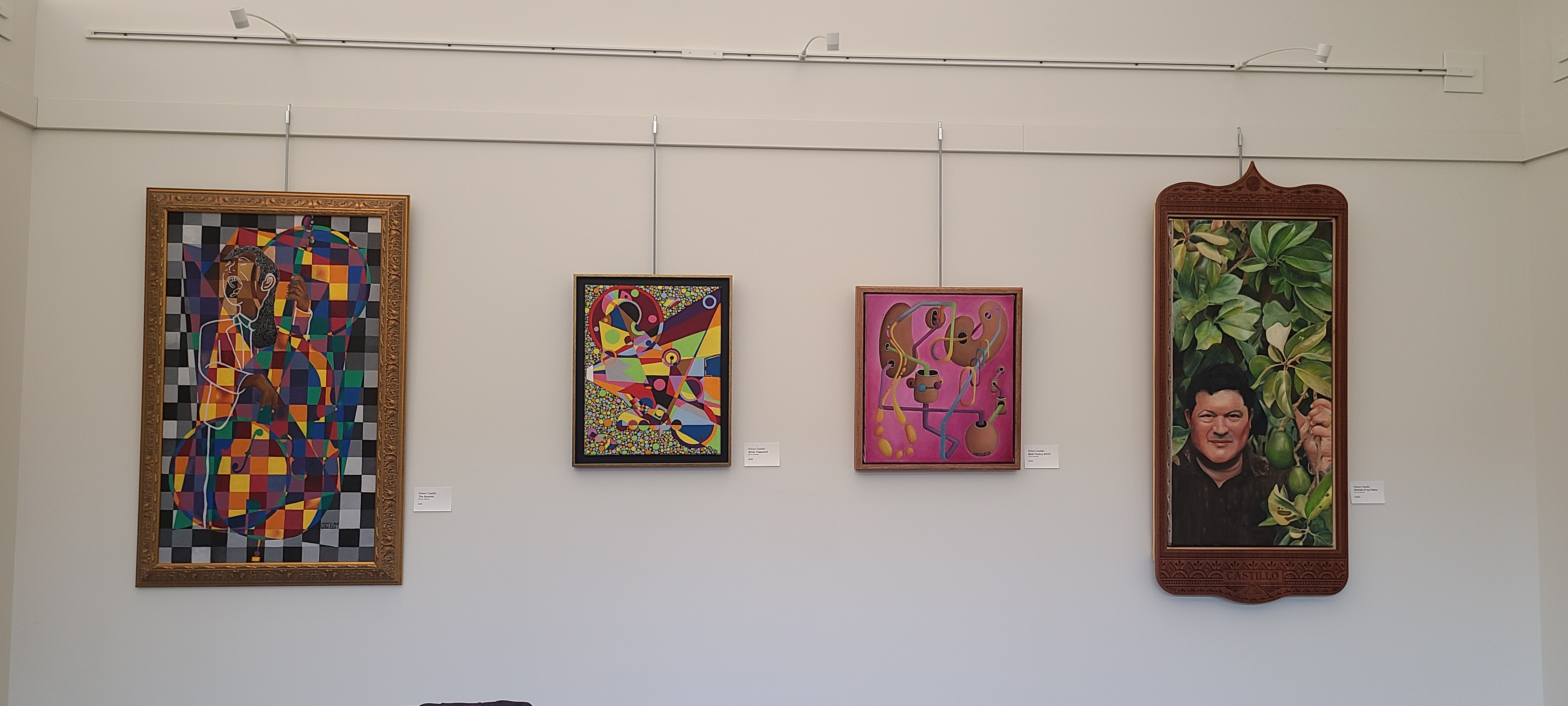 Image of art in gallery