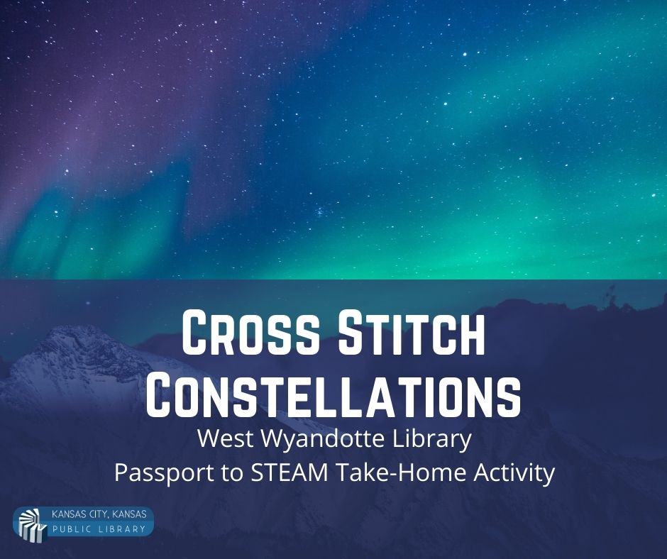 Cross Stitch Constellations Take-Home Activity Bags