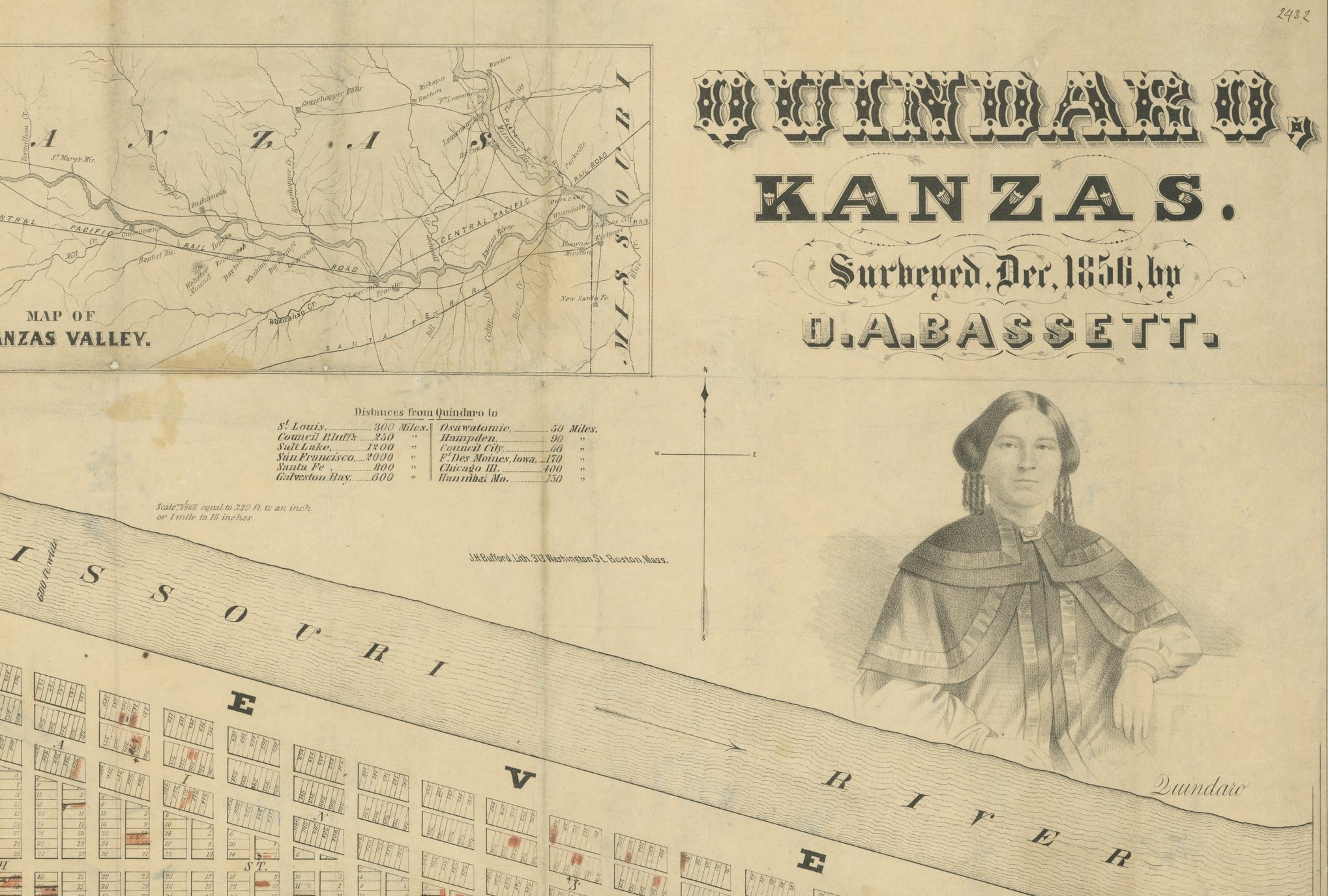 Quindaro Kansas Map