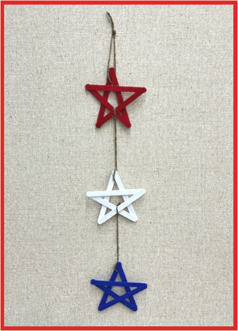 DIY Star Door Hanger Craft