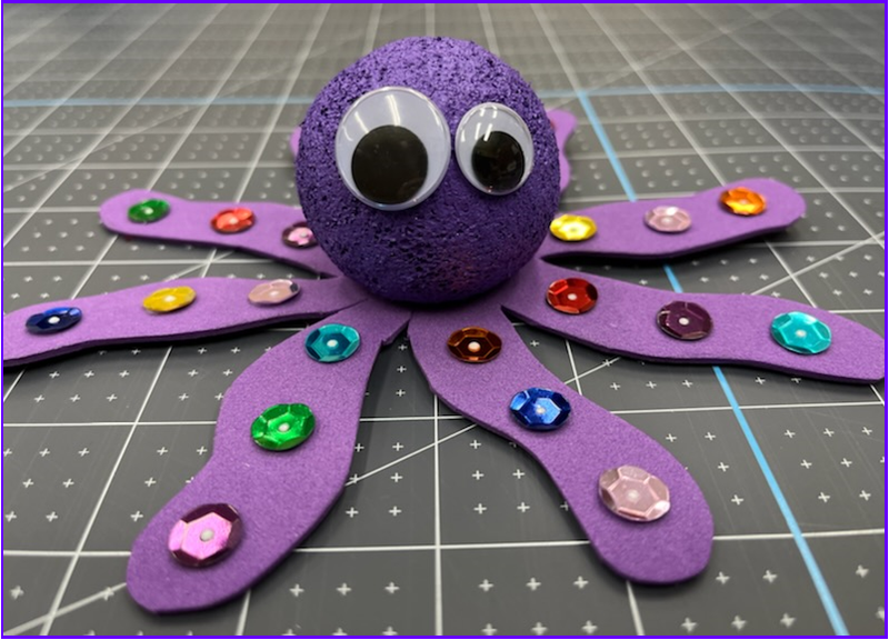 Octopus Magnet Craft