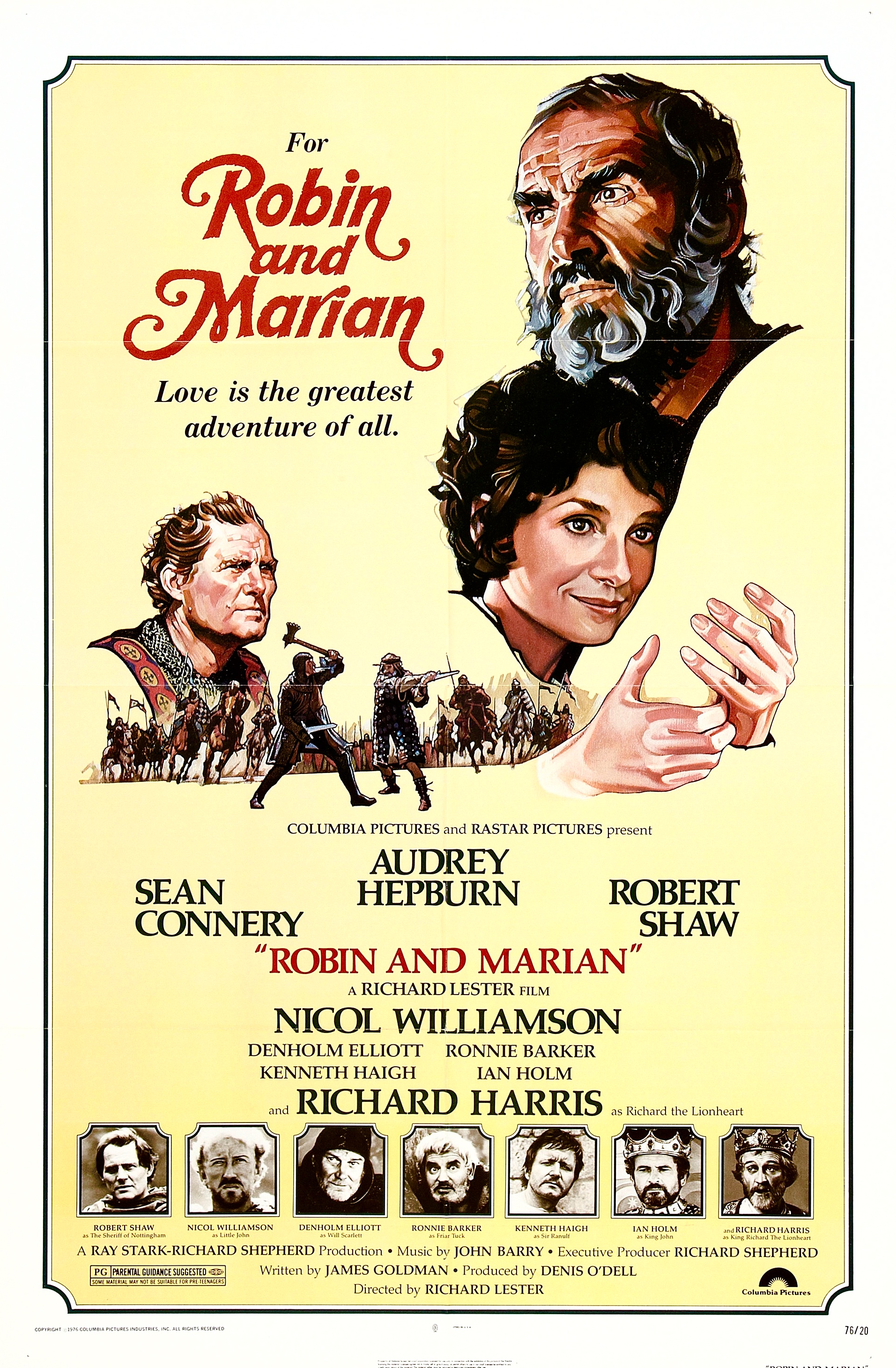 Poster for the movie Robin and Marian
