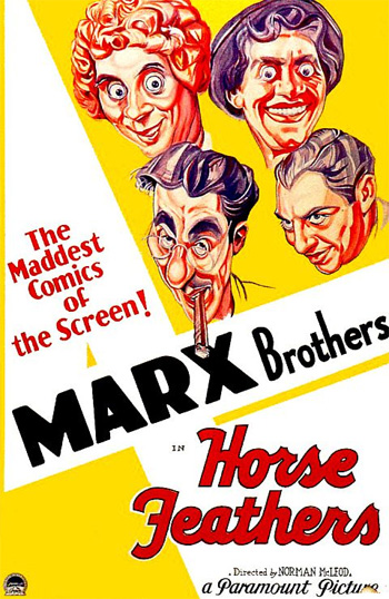 Poster for the movie Horse Feathers