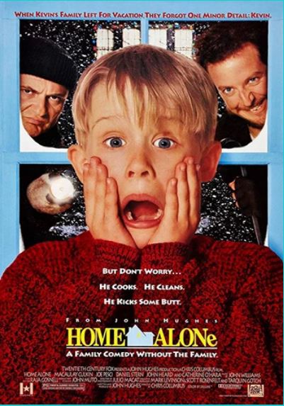 Home Alone (1990) movie poster.