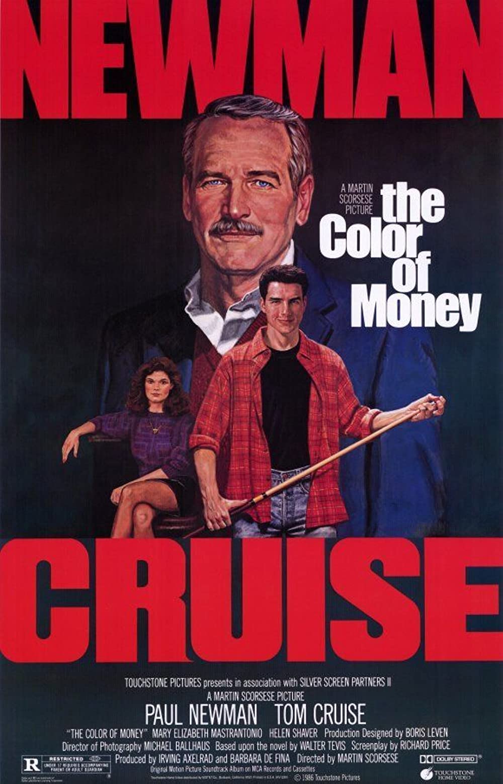 Poster for the movie The Color of Money