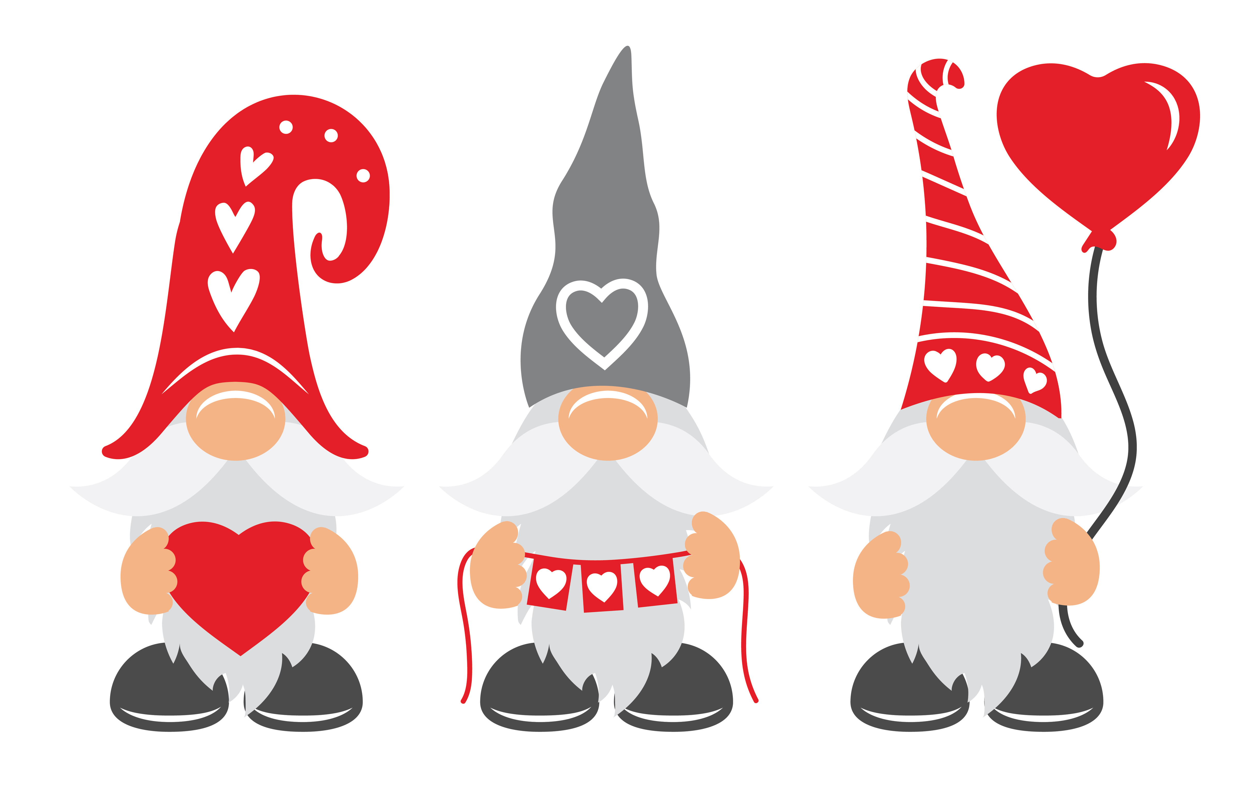 Gnomes with hearts