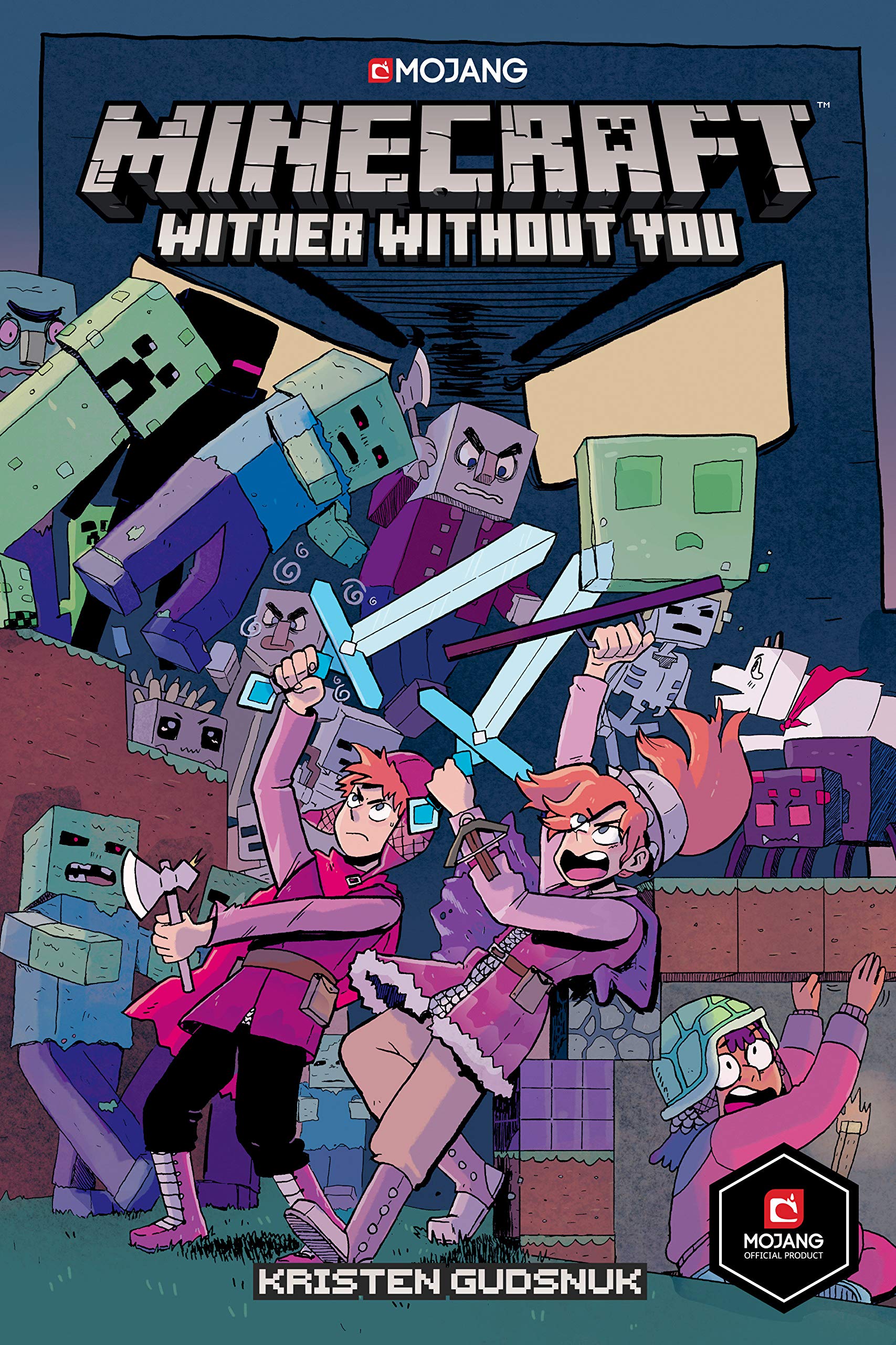 Minecraft Graphic Novel Cover
