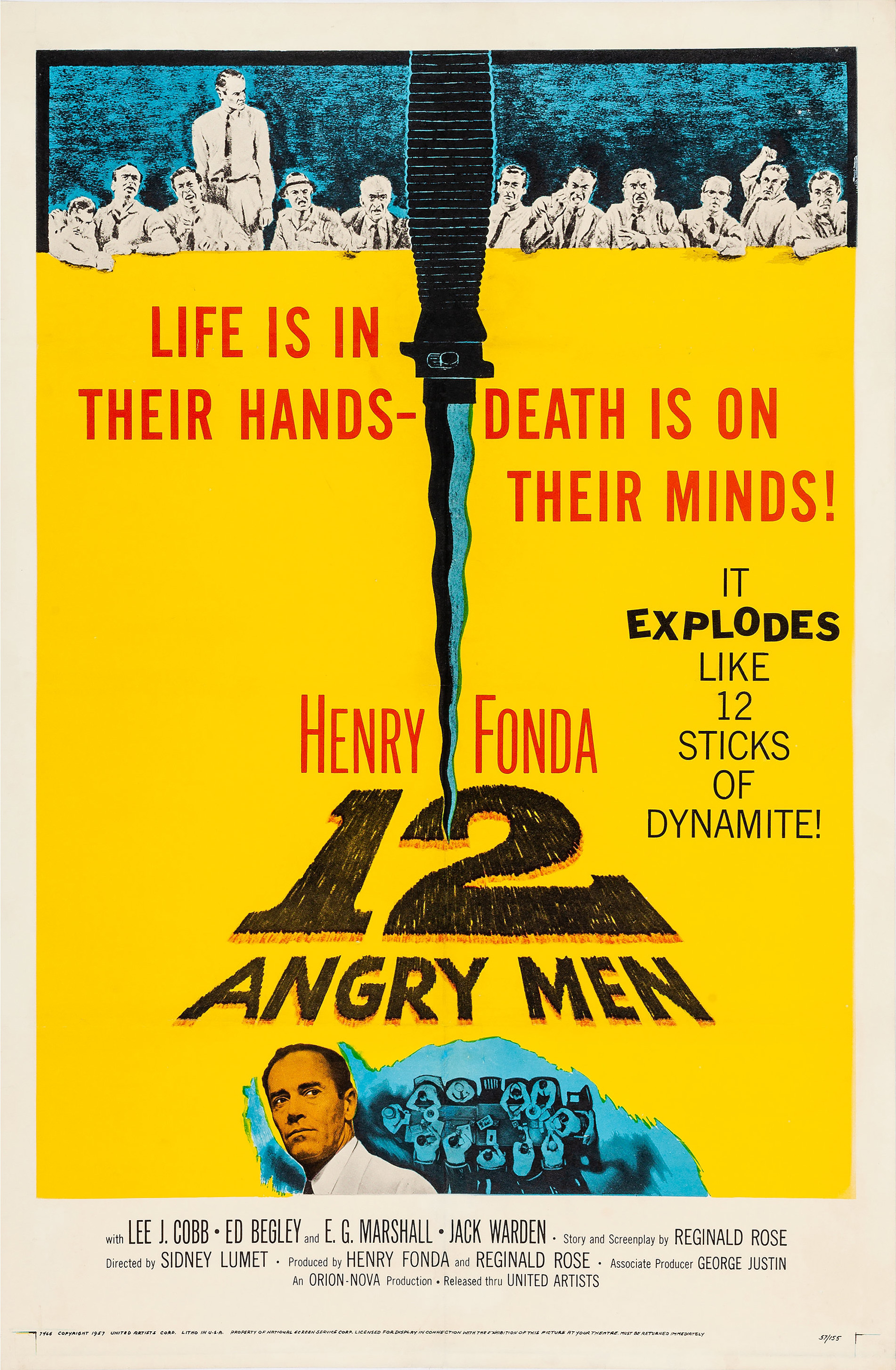 Poster for the movie 12 Angry Men