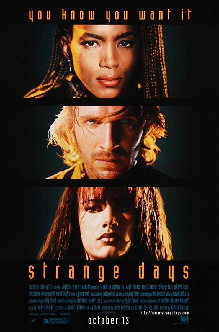 Poster for the movie Strange Days