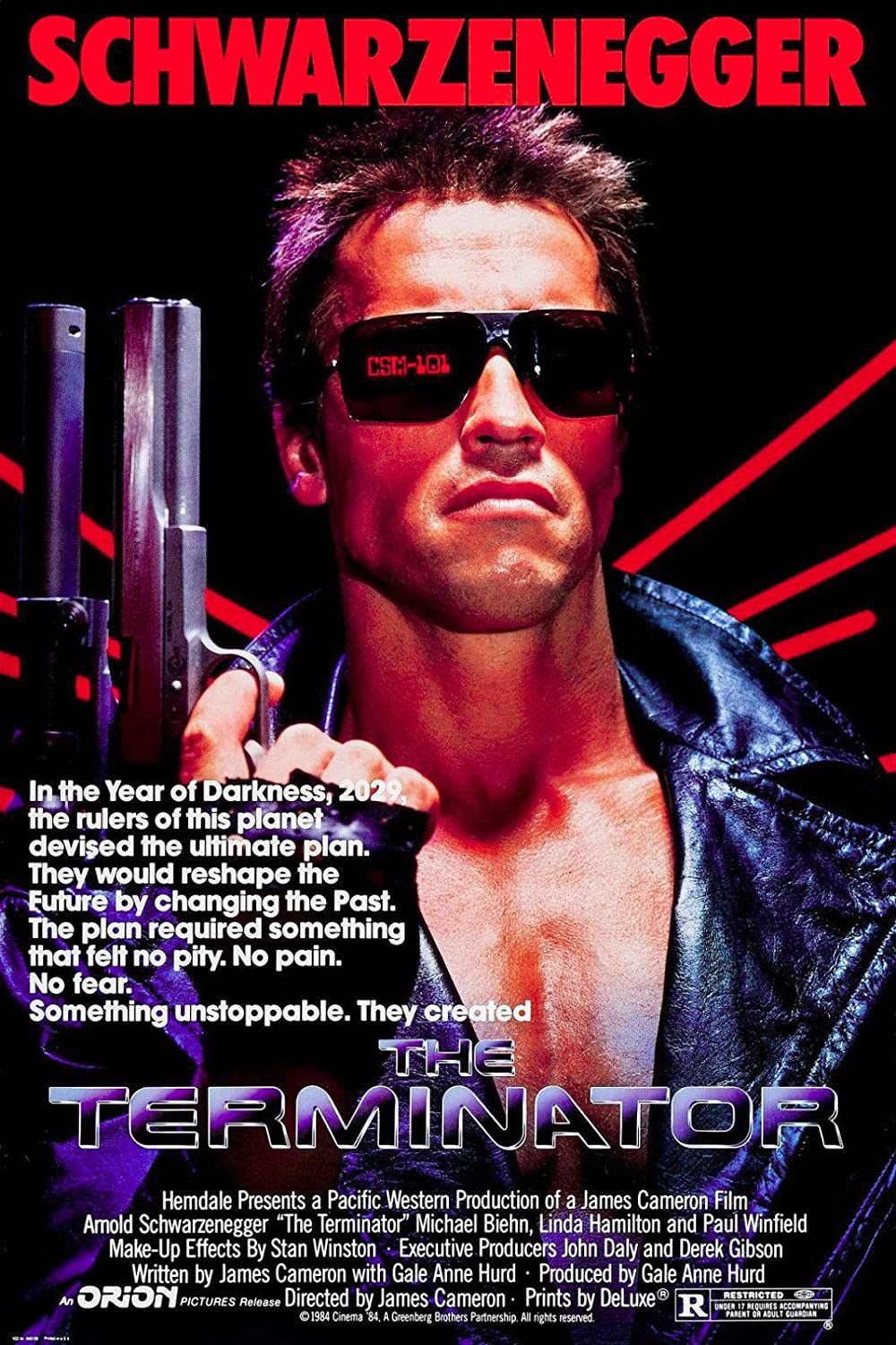 Poster for the movie Terminator