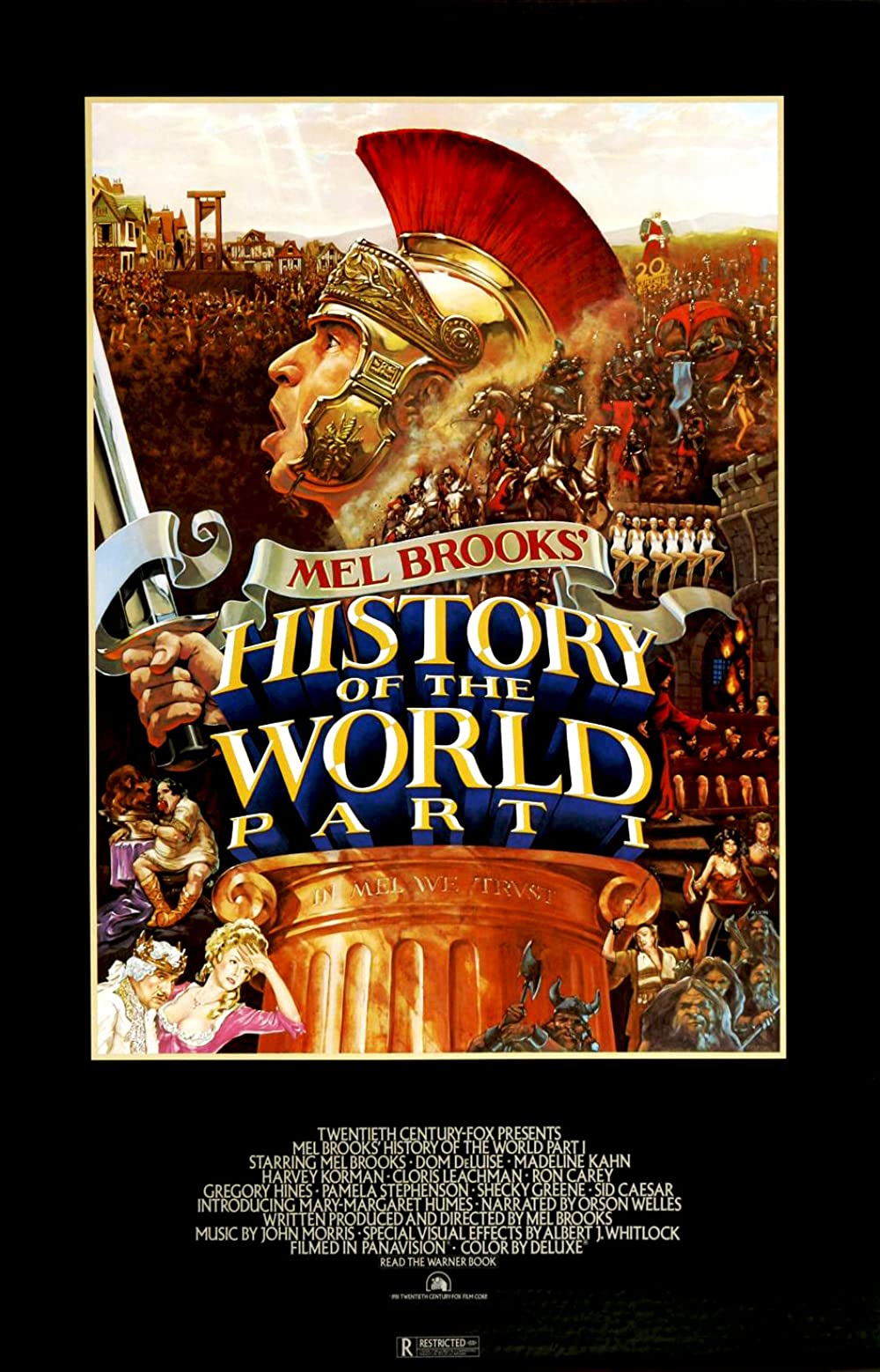 Poster for the movie History of the World Part 1