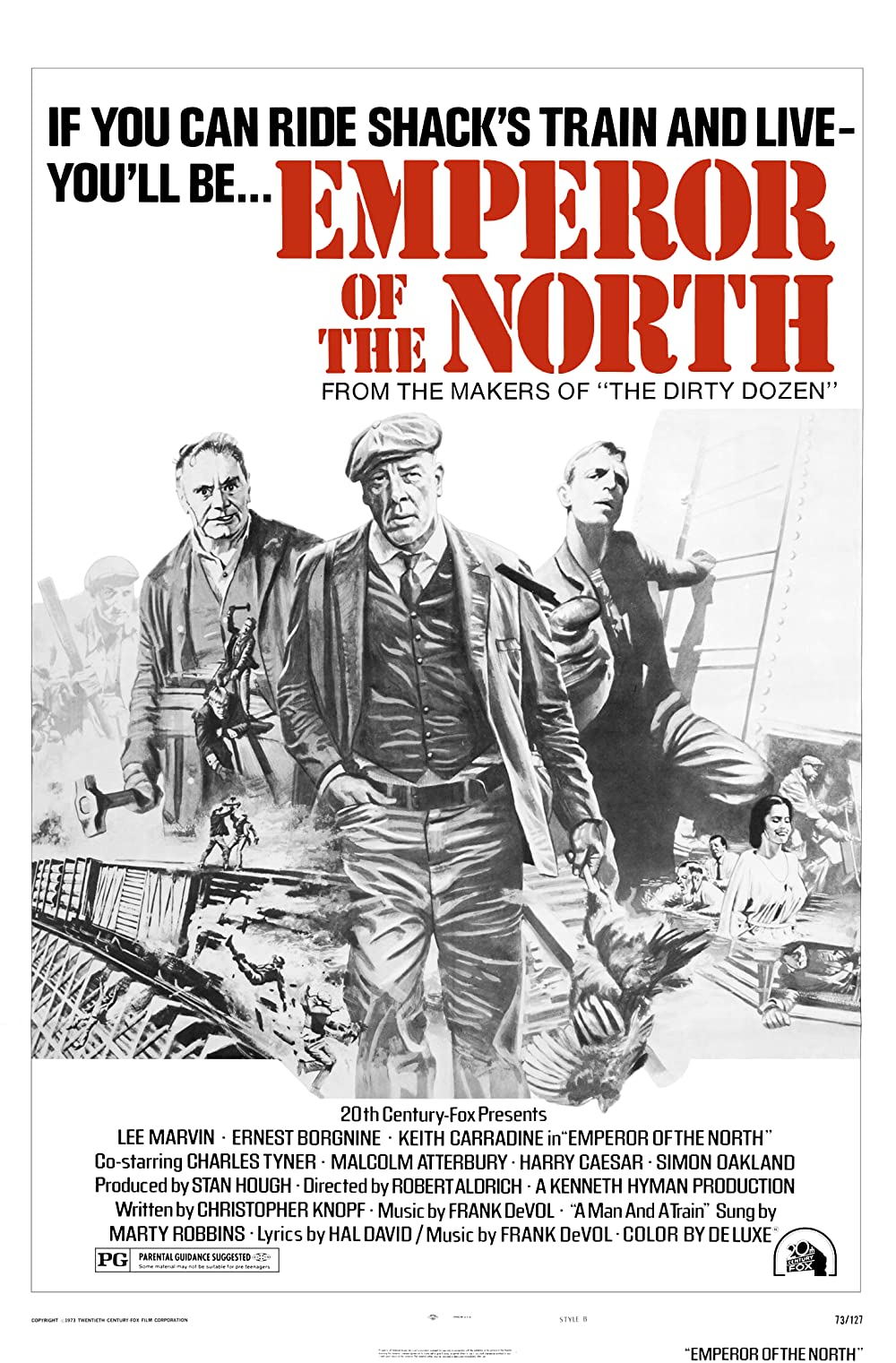 Poster for the movie Emperor of the North