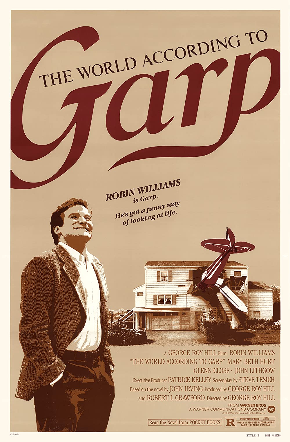 Poster for the movie The World According to Garp