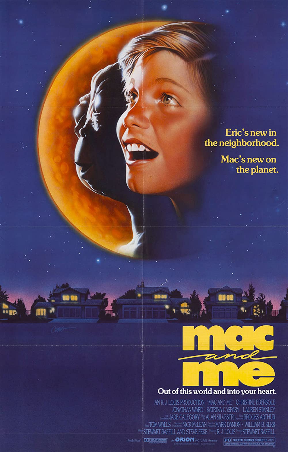Poster for the movie Mac and Me