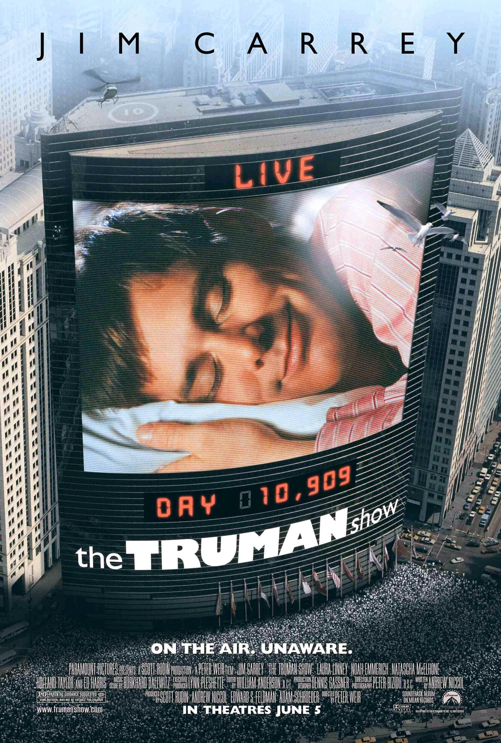 Poster for the movie The Truman Show