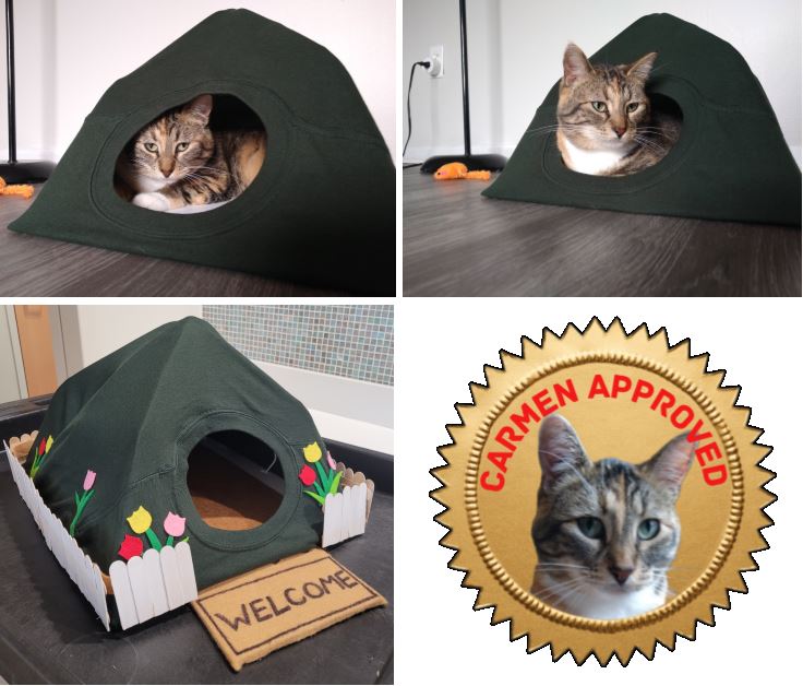 Picket Fence Cat Tent