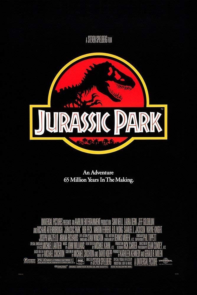 Jurassic Park Movie Poster 1993