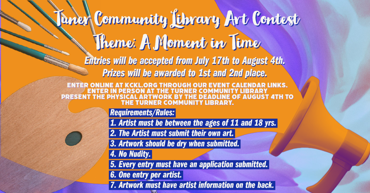 Turner Community Library Art Contest 2023