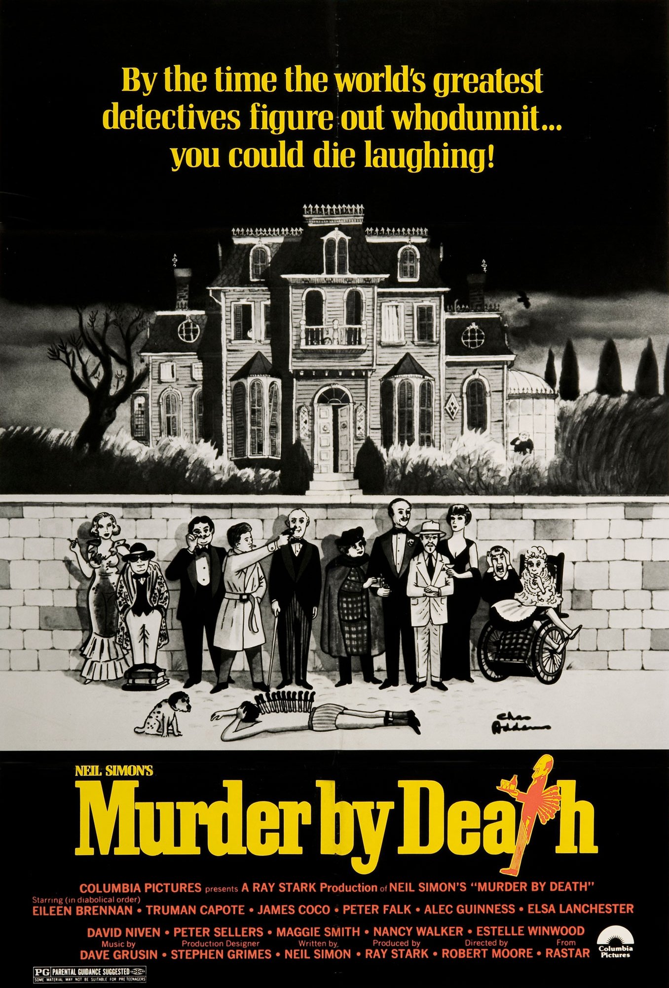 Poster for the film Murder by Death