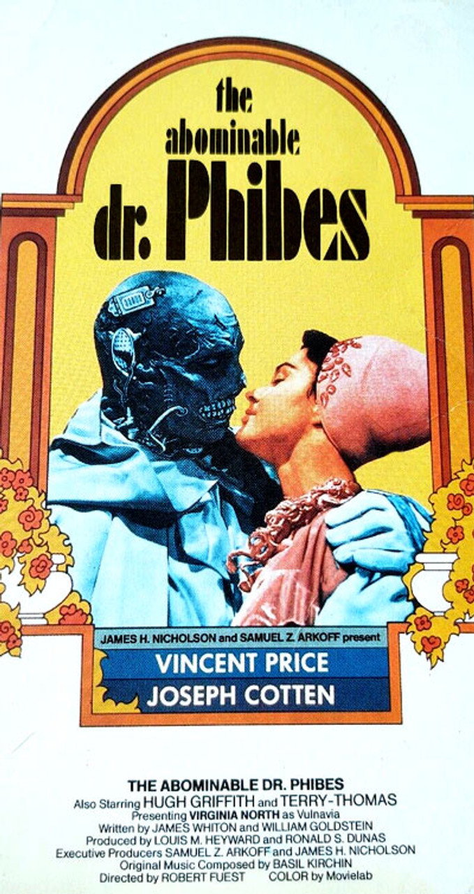 Poster for the film The Abominable Dr. Phibes