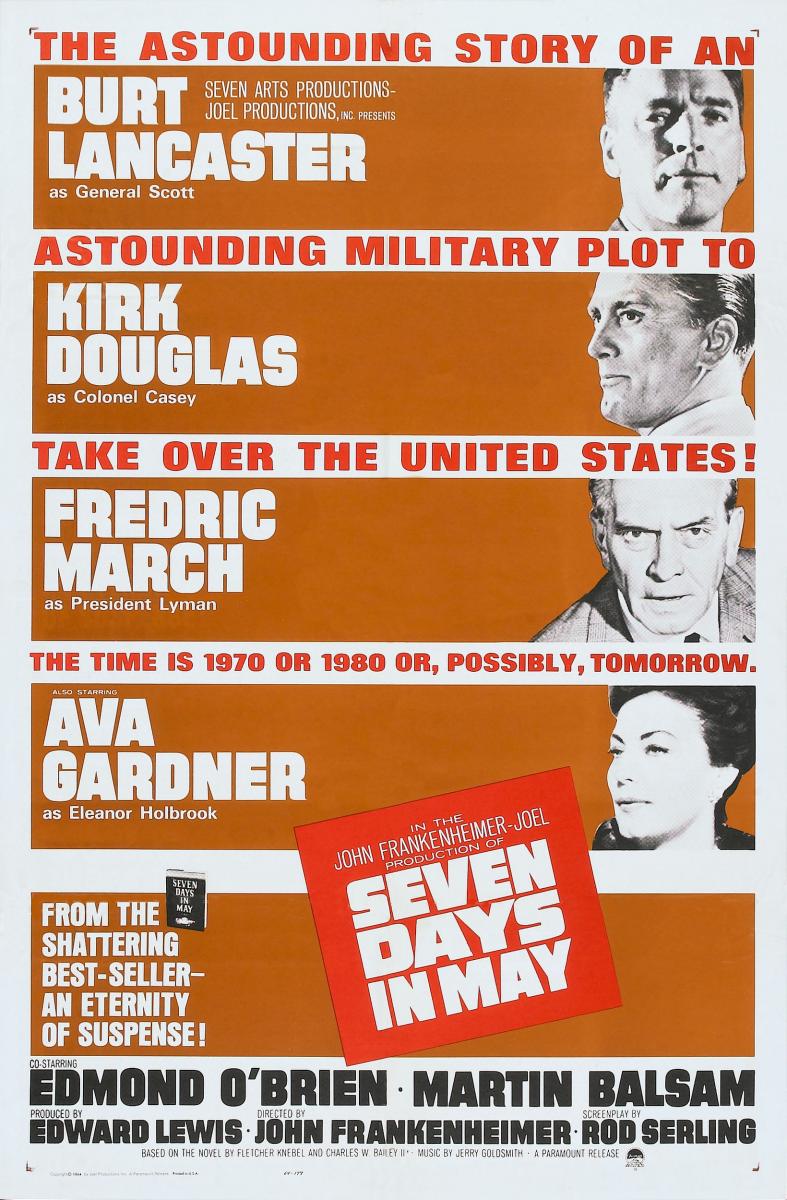 Poster for the film Seven Days in May