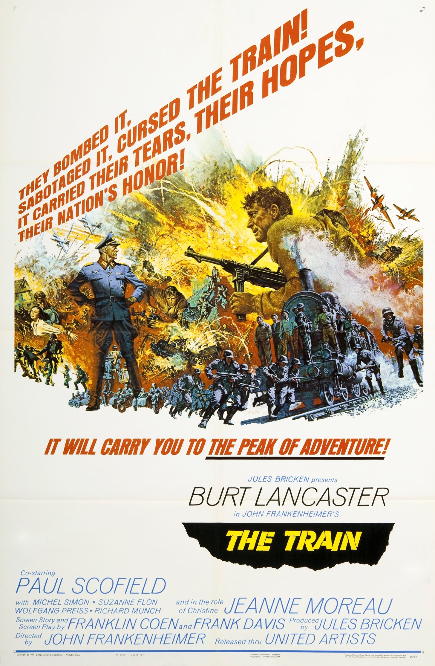 Poster for the film The Train