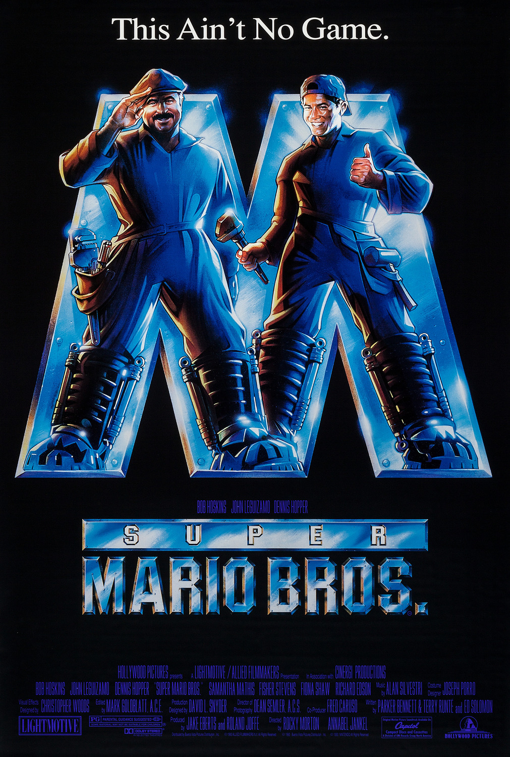 Poster for the film Super Mario Bros.