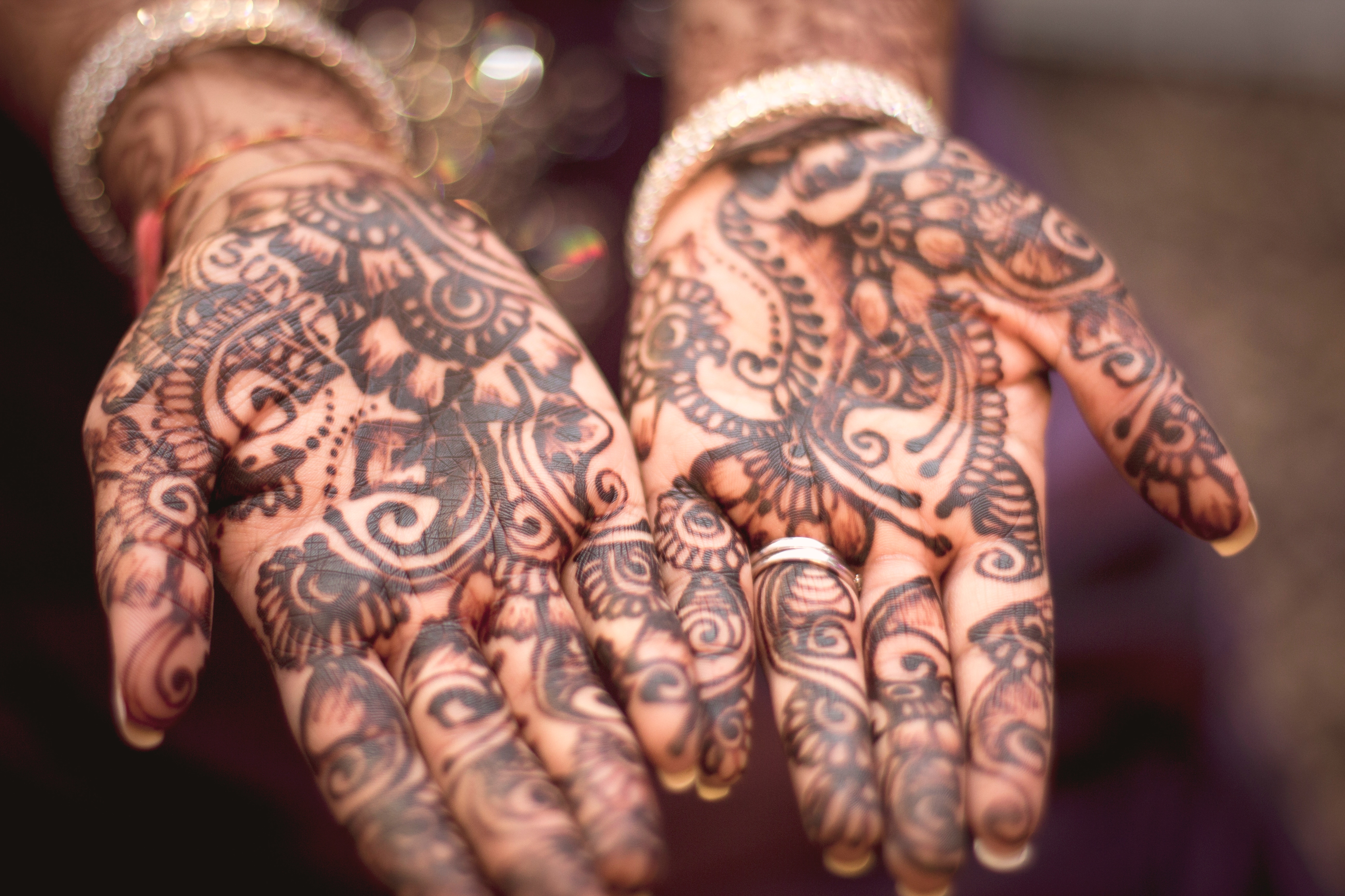 Hands with Henna