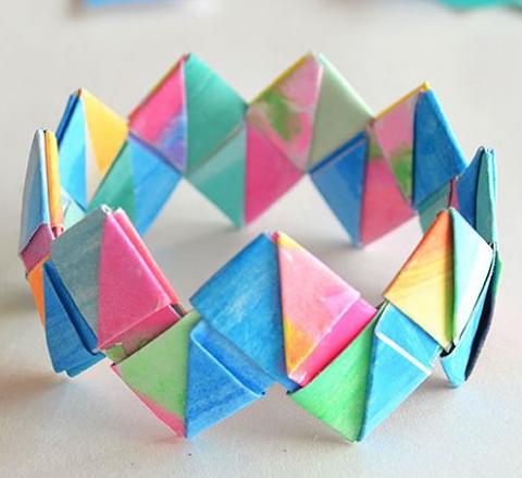 Paper Bracelets