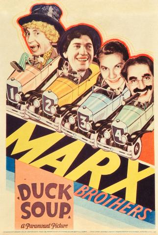 Poster for the movie Duck Soup