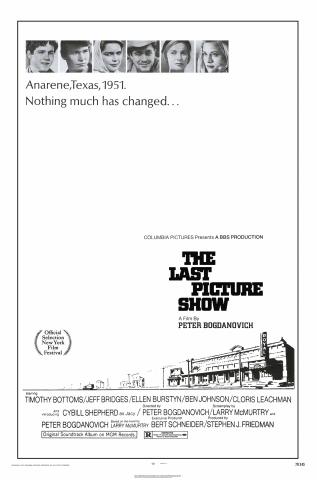 Poster for the movie The Last Picture Show