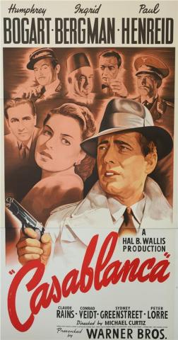 Poster for the movie Casablanca