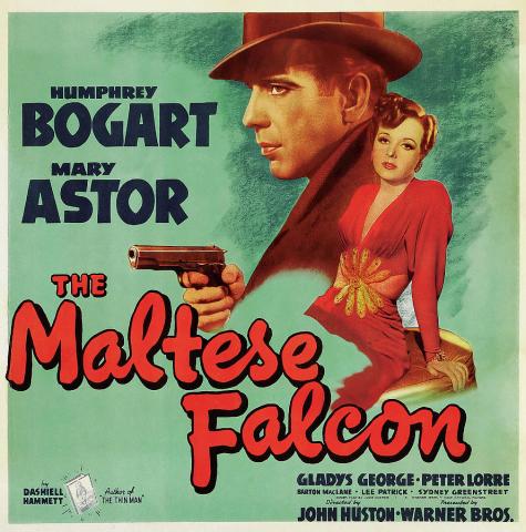 Poster for the movie The Maltese Falcon