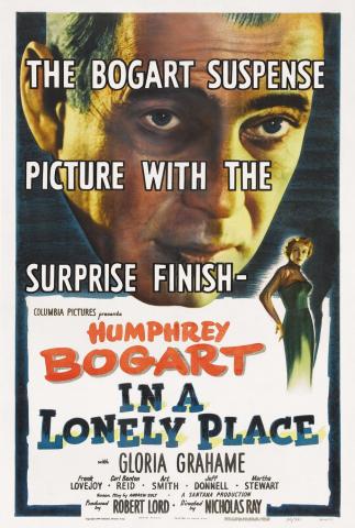 Poster for the movie In a Lonely Place
