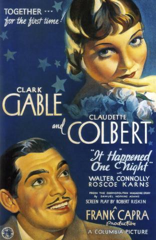Poster for the film It Happened One Night