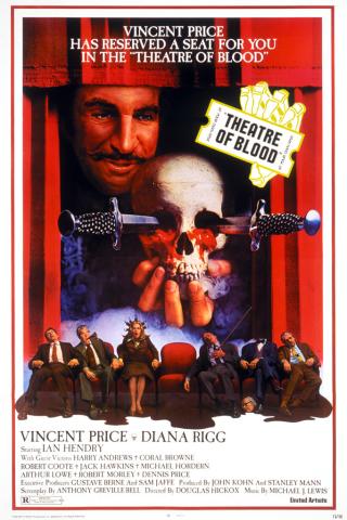 Poster for the film Theatre of Blood