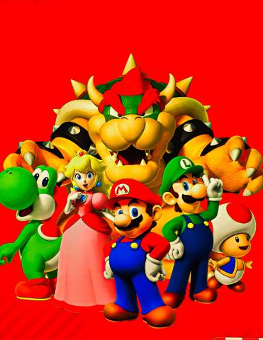 Mario Characters.