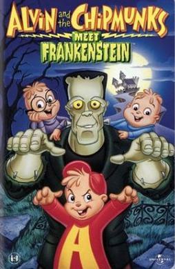 Alvin and the Chipmunks Meet Frankenstein Movie Cover