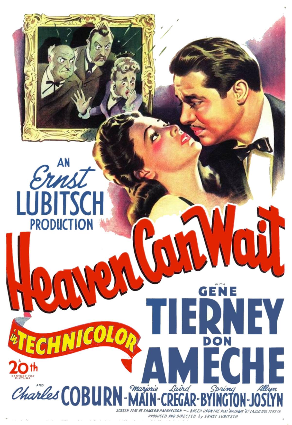 Poster for the film Heaven Can Wait