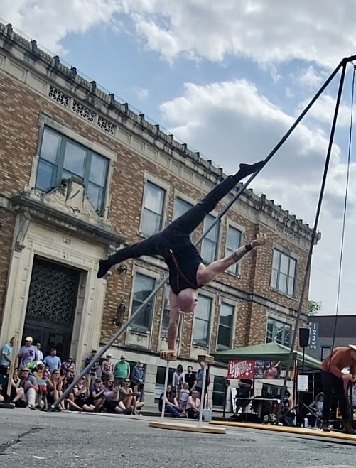 Mike Ferris Hand Stand