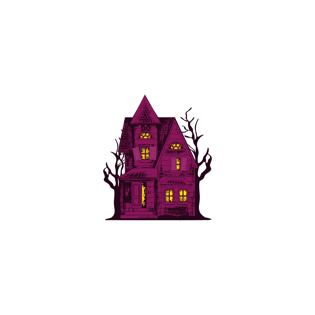 Purple Haunted House